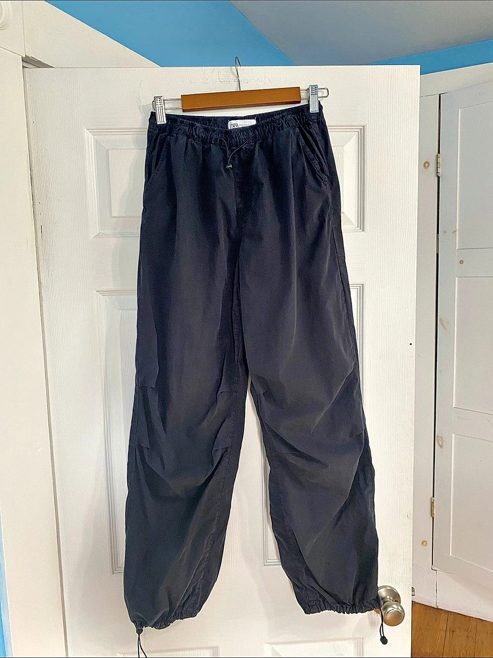 Zara Black Jogger Pants Size XS good condition